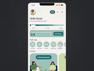 Redesign of MENTRA's Main Menu Screen