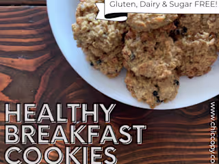Healthy Breakfast Cookies - Grab & Go Morning Muesli Treats