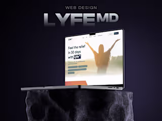 LyfeMD | Virtual Diet & Lifestyle Website | UI UX