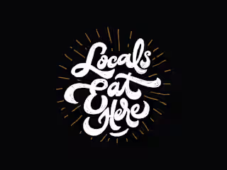 Locals Eat Here Youtube Channel | Brand Design