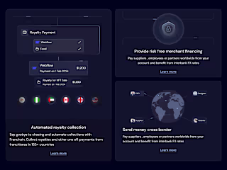 Franchain Landing Page Micro-Interactions Design