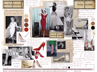 Fashion Research and Mood boards