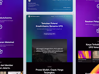 UFO Veteran Jakarta Landing Page