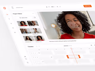 Simple Saas Video Editor UI Design :: Behance