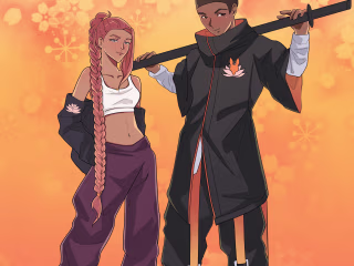 I will create 2d japanese anime style