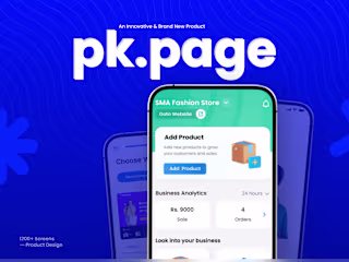 pk.page — UI/UX & Product Design