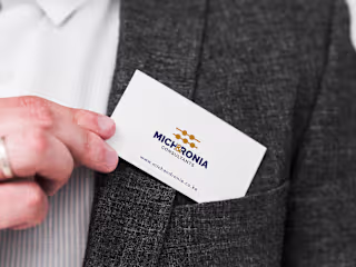 Mich & Ronia Consultants identity design:: Behance