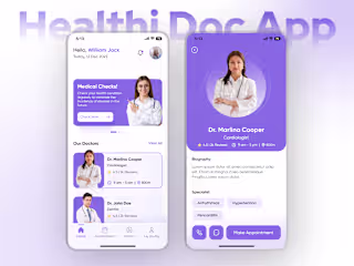 On-demand Doctor App Design