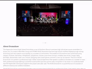 NCHS Drumshow Website
