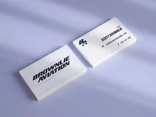 Brownlie Aviation - Logo Presentation
