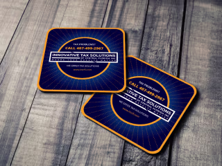 Created Professional Coasters for a client's brand ITSCFL  