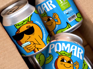 Brand and Package for Pomar