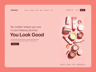 Hero Section Design │Web Design