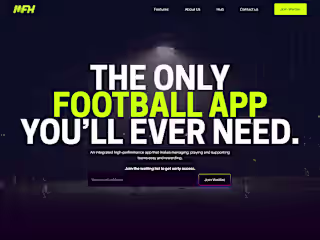 My Football Hub - Designing A Website for A Football App