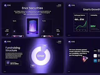 Enor Branding & Pitchdeck