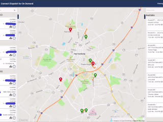 Bus dispatcher web app