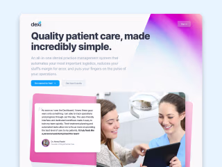 Dexi • Your new dental assistant