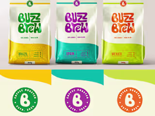 BuzzBrew ~ Coffee Brand :: Behance