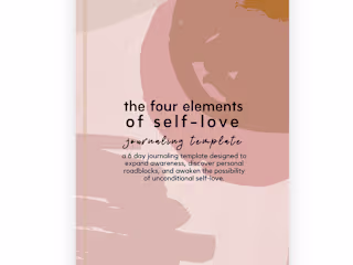 Four Elements of Self-Love Journal