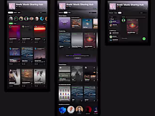 Spotify Music Sharing Hub
