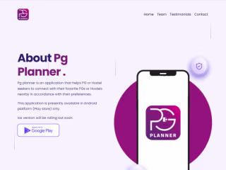 PG Planner