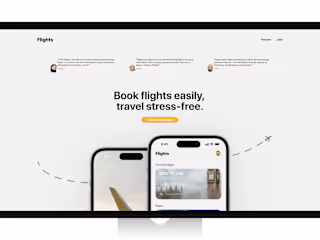 Flights App Concept