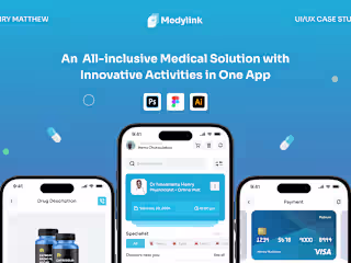 MEDYLINK DOCTOR'S APPOINTMENT APP CASE STUDY :: Behance