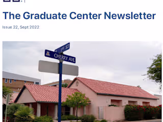 The Graduate Center Newsletter