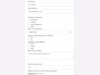 Customer Feedback Survey