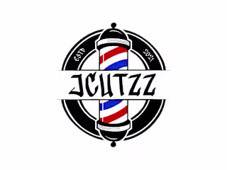 JCutzz: Barber Combination Logo