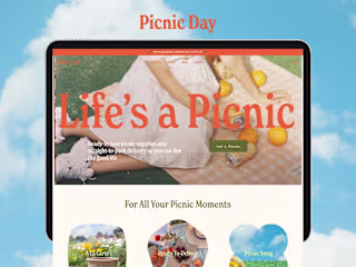 Bold and Playful Ecommerce Website