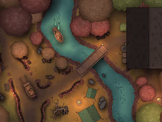 As Fall Approaches - Battlemap