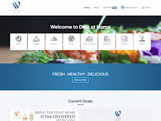Waters Edge Online Food Ordering Platform Development