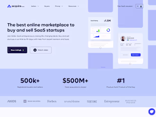Acquire.com - Marketplace for selling & buying Startups