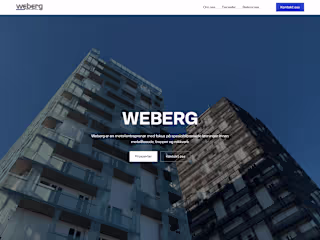 Weberg AS - Metallentreprenør med fokus på spesialtilpassede lø…