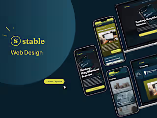 Stable - Landing Page Design