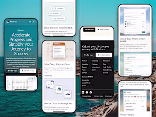 Nurtura - CRM Responsive Landing Page
