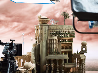 Miniature for movie set 