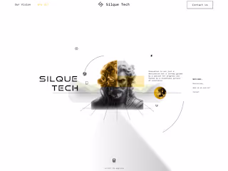 SilqueTech Concept Landing Page