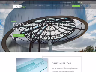 GlasPro Website