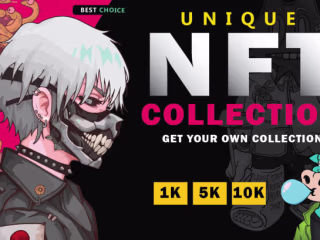 I will create unique nft art or generate 1k,5k, 10k nft 