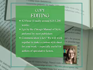 Copy Editing Experience