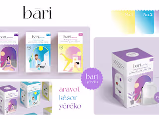 Bāri, Packaging & brand identity for wellness teas: Behance