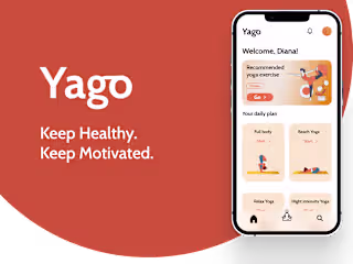 Yago - Yoga App | UI/UX Design