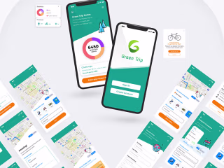 Case Study (Complete UX Process) : - Green Trip App.