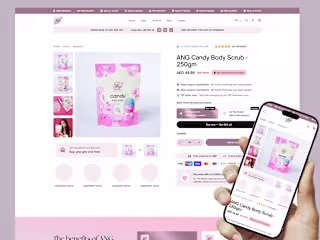 ANG We Care Landing Page Figma Design and Implementation