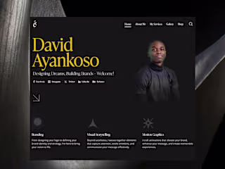 Portfolio Website Design