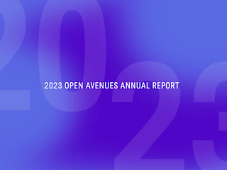 Annual Report for Open Avenues