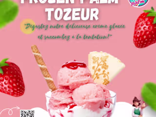 An ice cream store 
