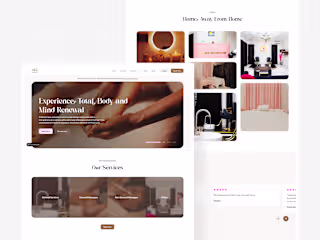 Web & UI/UX Design for The Bonito Spa